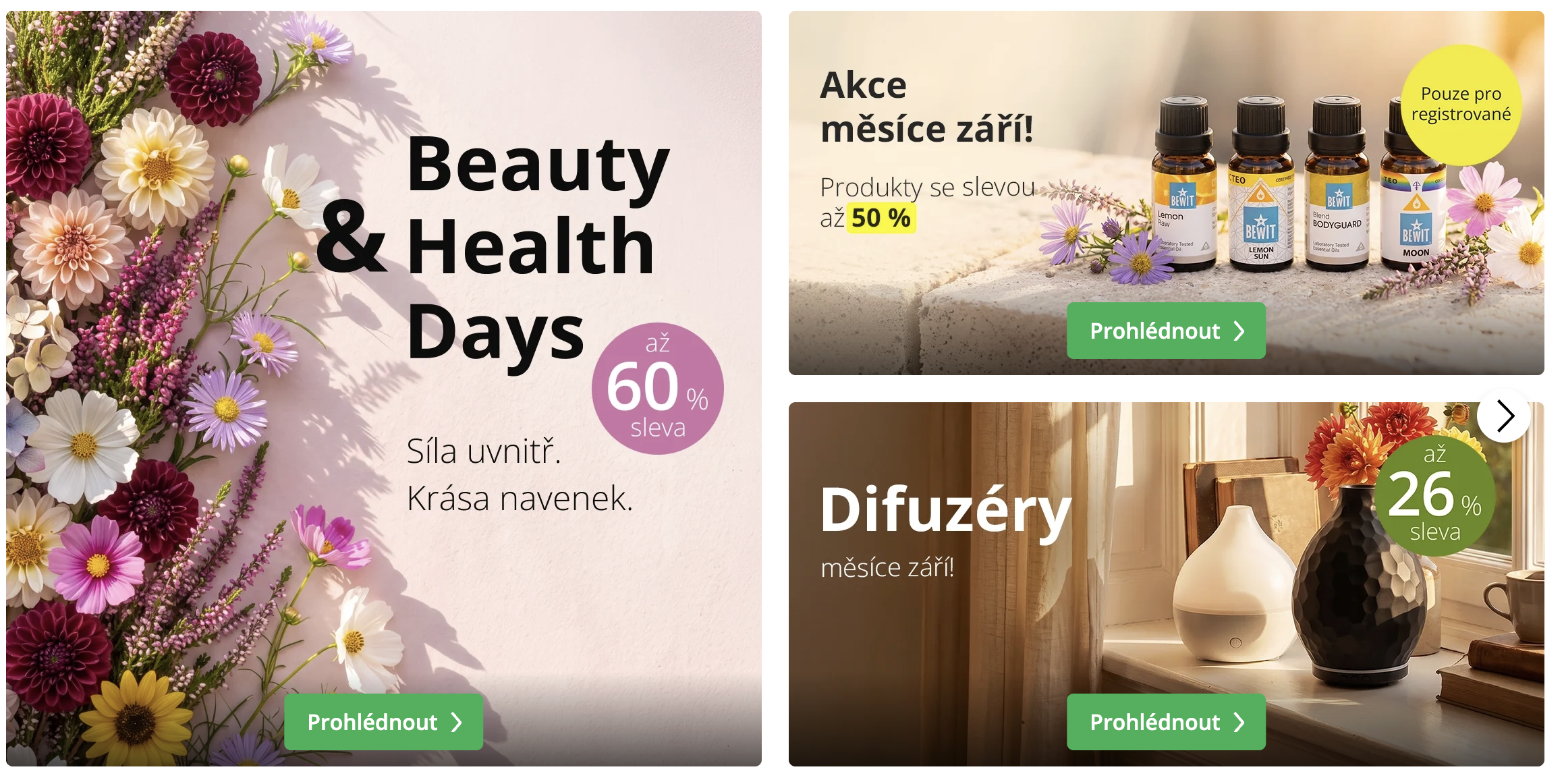 Esenciální oleje, éterické oleje levně